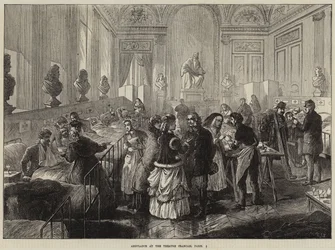 Ambulância no Teatro Francais, Paris